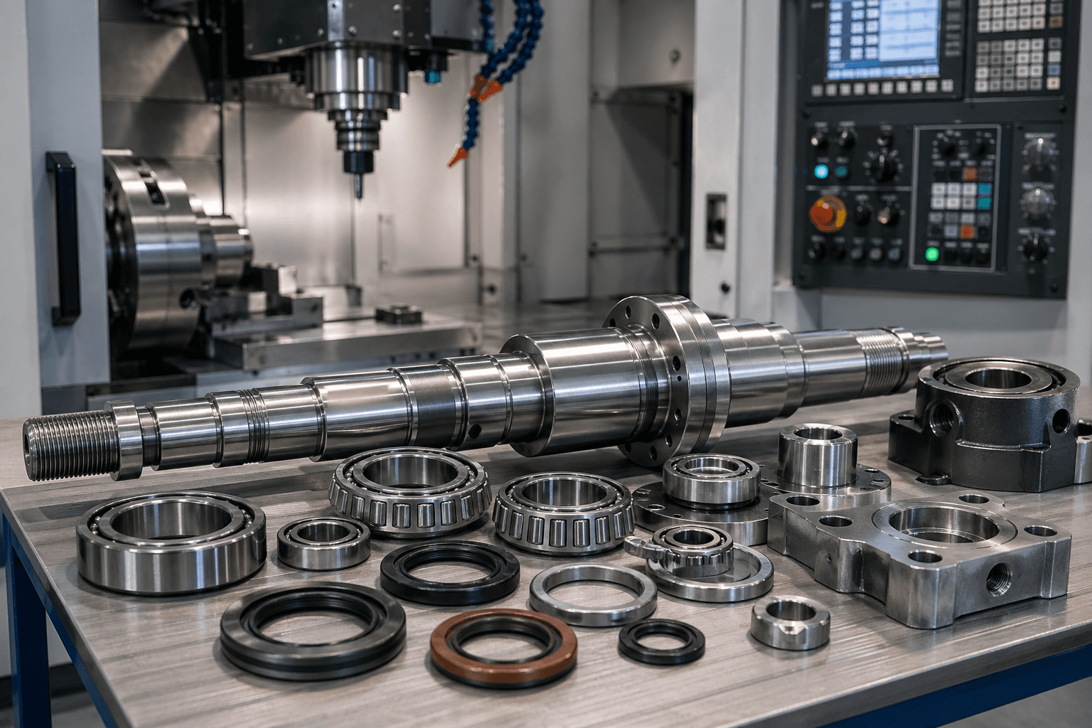 Ứng dụng SKF cho máy CNC