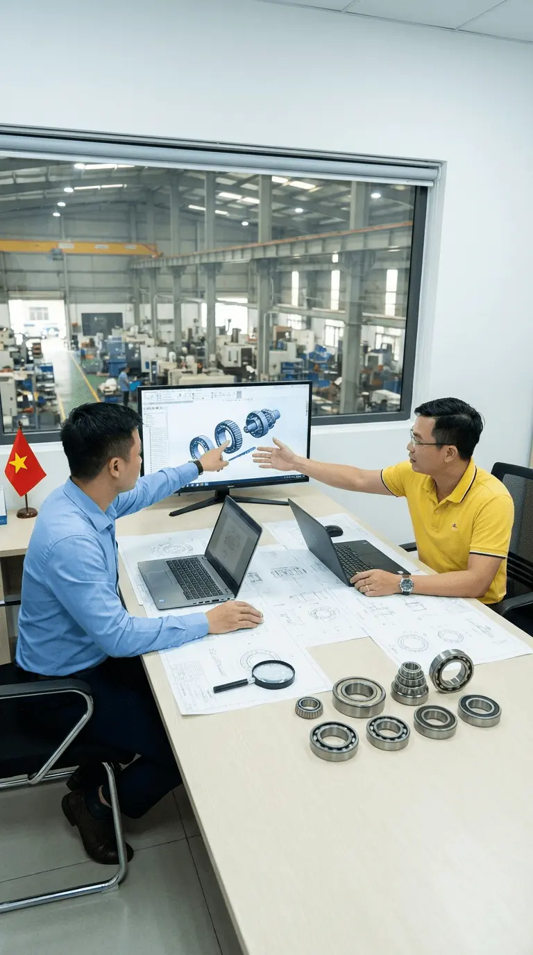 Vòng bi SKF cho dây chuyền công nghiệp